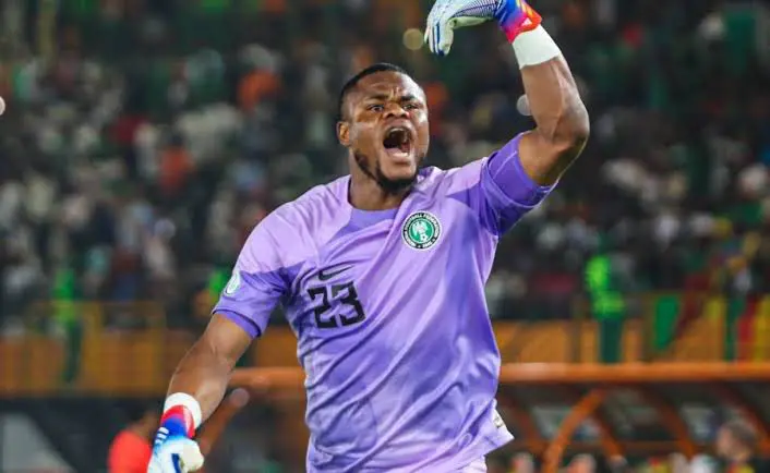 AFCONQ 2025: Stanley Nwabali reacts to Super Eagles' victory over Libya