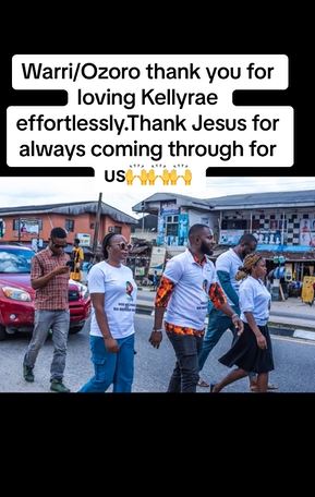 Kellyrae’s Fans Stage Massive Rally In Warri To Secure ₦100M Win (Video)