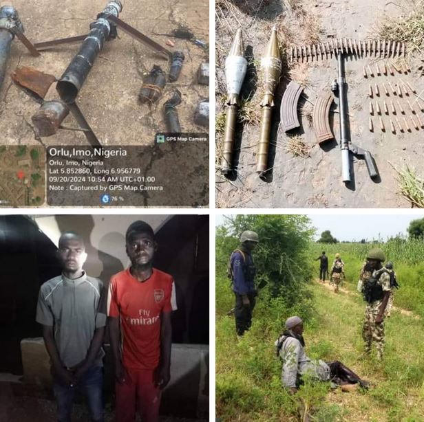 Nigerian Army Troops Eliminate High-profile Terrorists, Recover Arms And Rocket Bombs