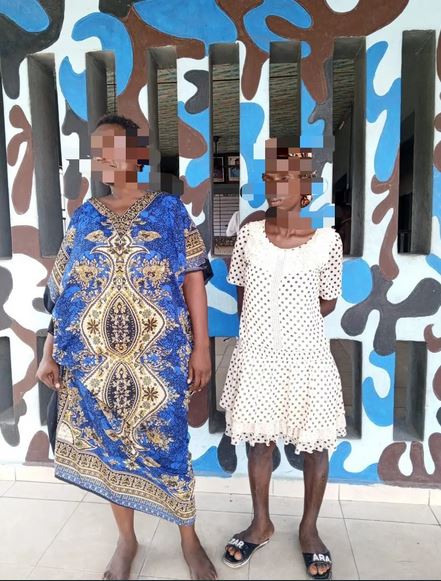 Photo Of Two Women Nabbed For Selling Three Day Old Baby In Delta