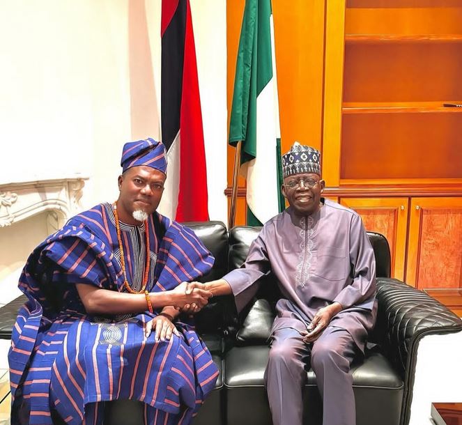 Reno Omokri Meets With Tinubu (Photo)