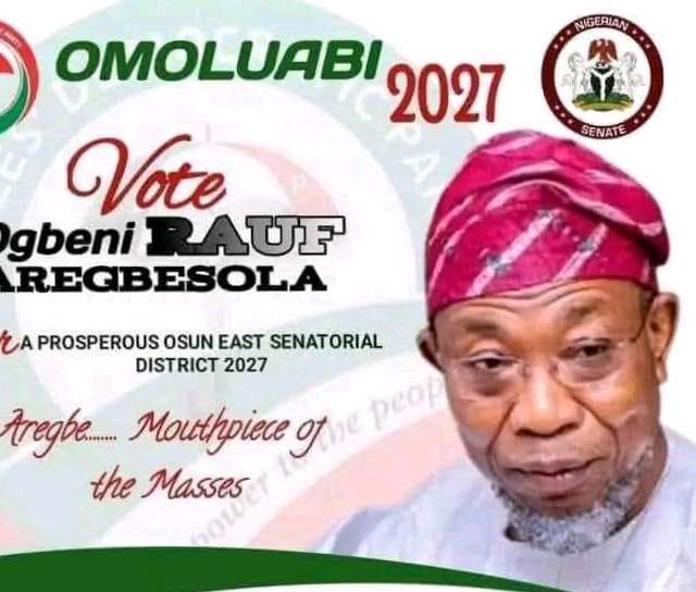 Aregbesola's Loyalist Reacts As Senatorial Bid Poster Emerges