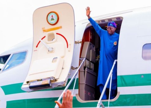 BREAKING: Tinubu Jets Out To Saudi Arabia