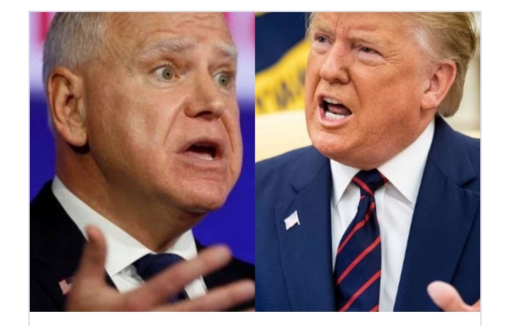 Kamala Harris’ Running Mate, Tim Walz Declares ‘WAR’, Vows To Fight Donald Trump; SEE Details – HEARD VOICE NEWS ONLINE