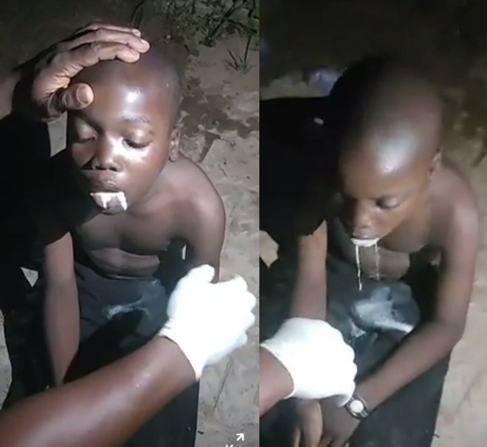 Minor Found Unconscious After Being Dropped From Car in Osogbo (Video)