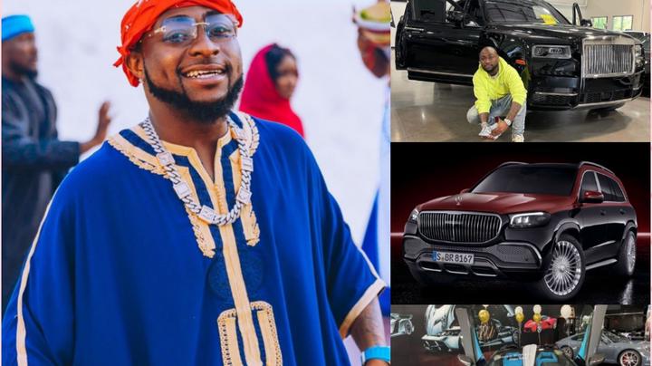 How Davido Spent Over 770 Million Naira To Buy 4 Cars Under 11 Months