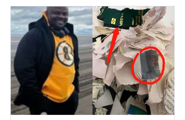 Igbo Man Tears His Nigerian International Passport 48 Hours After Biafran Declaration – HEARD VOICE NEWS ONLINE