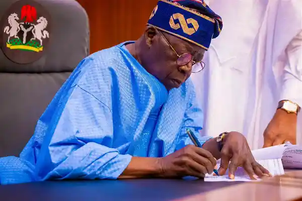 President Tinubu Signs Bill to Bring Back Old National Anthem Despite Public Outcry